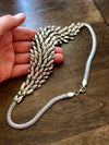 House of the Dragon, Game of Thrones Merchandise, GoT, Daenerys Targaryen, Mother of Dragons, Khaleesi, Dragon Wing Scale, Bird Feather, House Stark, Necklace, Gift for Women, Teens, Costume Jewelry Necklace, Merchandise